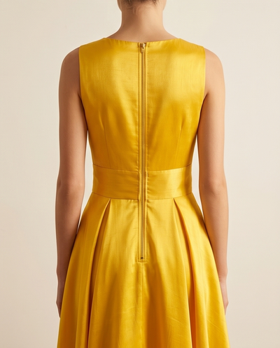 Robe jaune or