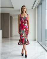 Robe Innes à motif animal