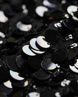 Blouse de sequins noir