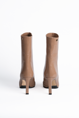 Bottines en cuir d’agneau chaires