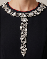 Black rhinestone dress 