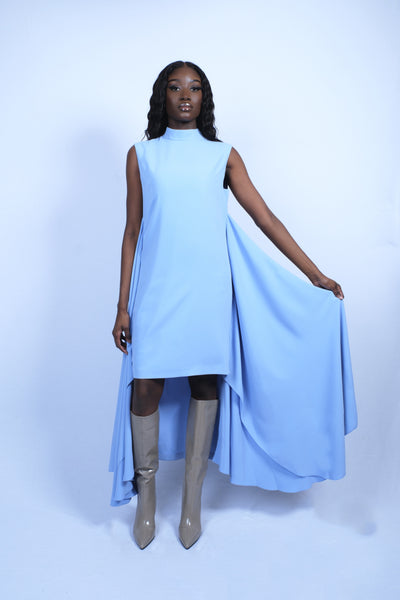 Transformable baby blue dress