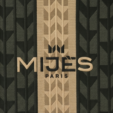 Cabas Mijes Monogramme Kaki