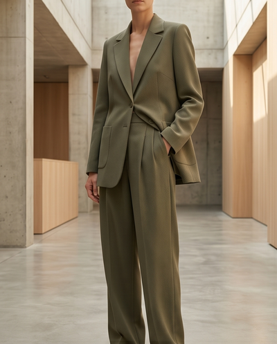 Tailleur Oversize léger militaire