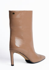 Bottines en cuir d’agneau chaires