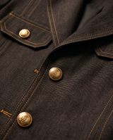 Ensemble denim marron