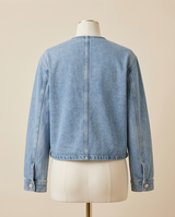 Veste jeans Oversize col rond