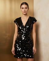 La petite robe noir à sequins
