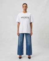 Tee-shirt blanc Mijes oversize