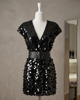La petite robe noir à sequins