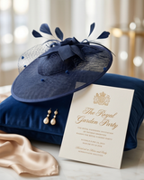 Chapeau bleu plume