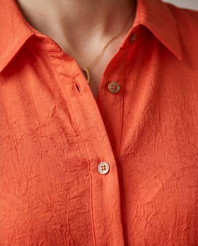 Ensemble rouge orangé