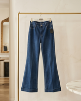 Jeans flare revers