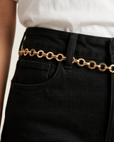 Jeans noir sans ourlet