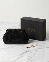 Pochette pierres noires