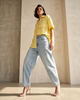 Chemise Oversize jaune
