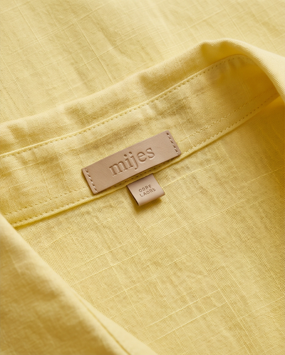 Chemise Oversize jaune
