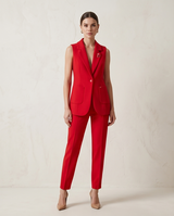 Ensemble taille rouge sans manches