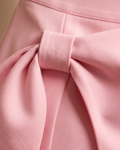 Short porte feuille rose