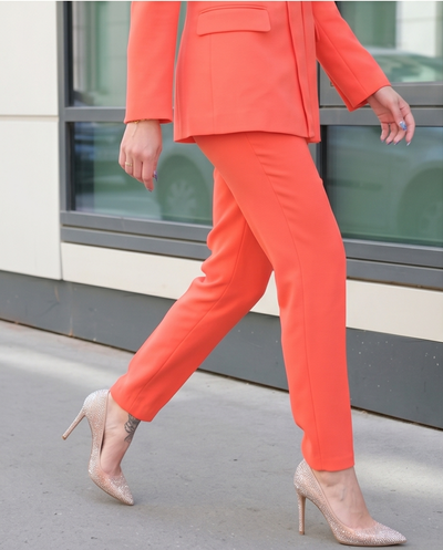 Tailleur corail