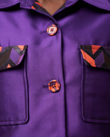 Veste en soie sauvage