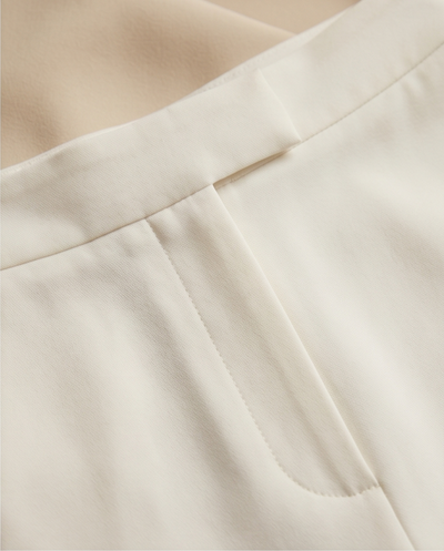 Pantalon seventies blanc
