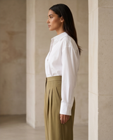 PANTALON KAKI À SANGLES