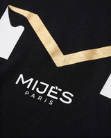 Sweat-shirt Oversize noir logo mijes