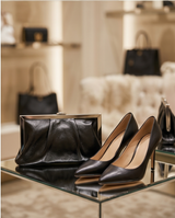 Pochette noir et argent