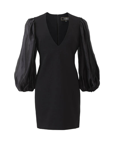 Puff Sleeve Mini Dress