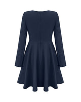 Blue skater dress 