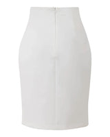 Jupe crayon taille haute