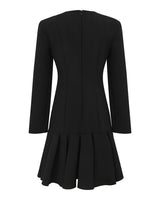 Black rhinestone dress 