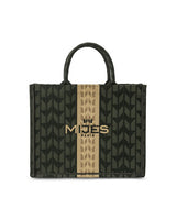 Cabas Mijes Monogramme Kaki