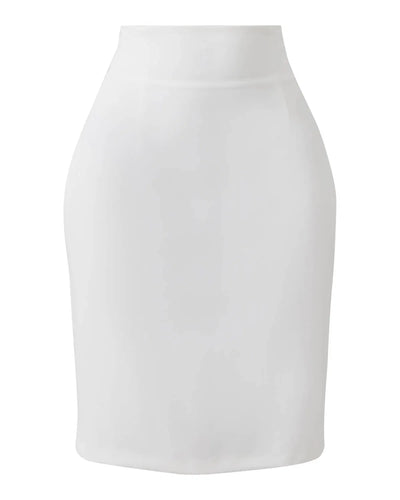 Jupe crayon taille haute